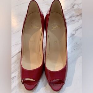 Christian Louboutins Open Toe Heels size 38